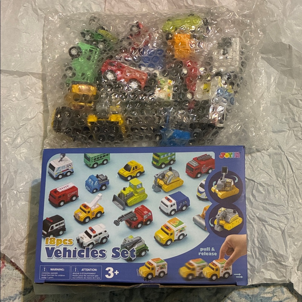 🎉SALE🎉$15 or 3 for $30🎉
🆕 18-Piece Vehicles Set - Multicolor
